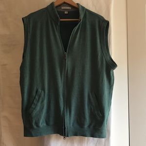 Peter Millar zip up vest
